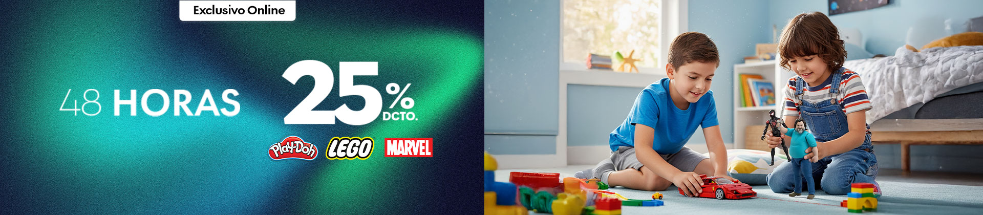 25% de descuento