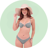 Trajes de baño para damsa