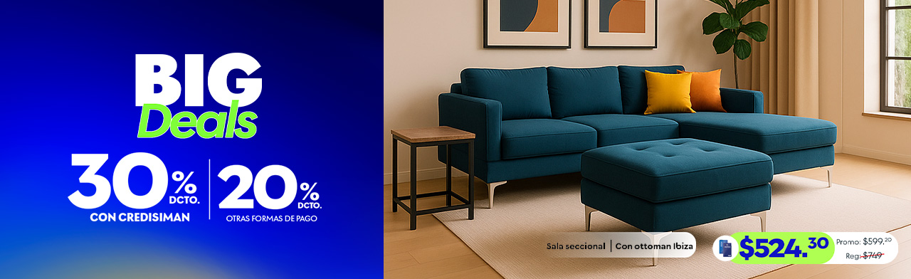 Hasta 30% de descuento