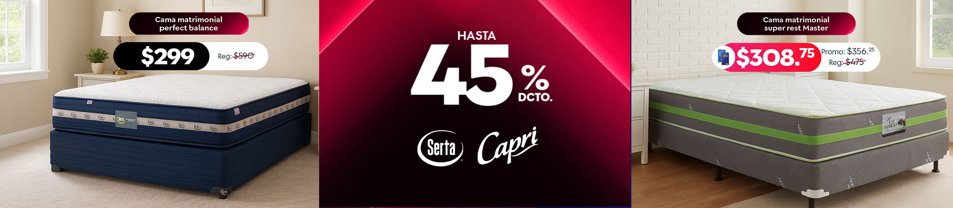 45% de descuento