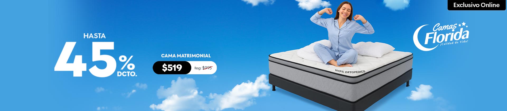 Espumar, Florida camas hasta 45% de descuento