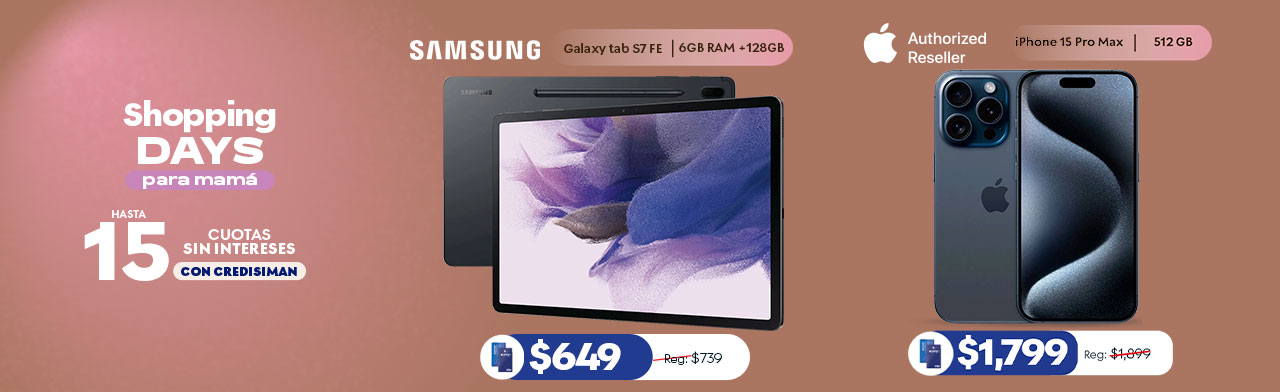 Celulares, tablets