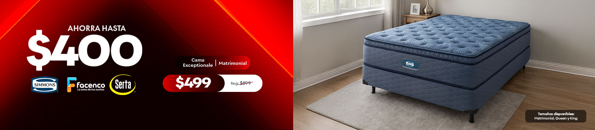 Ahorra hasta $400