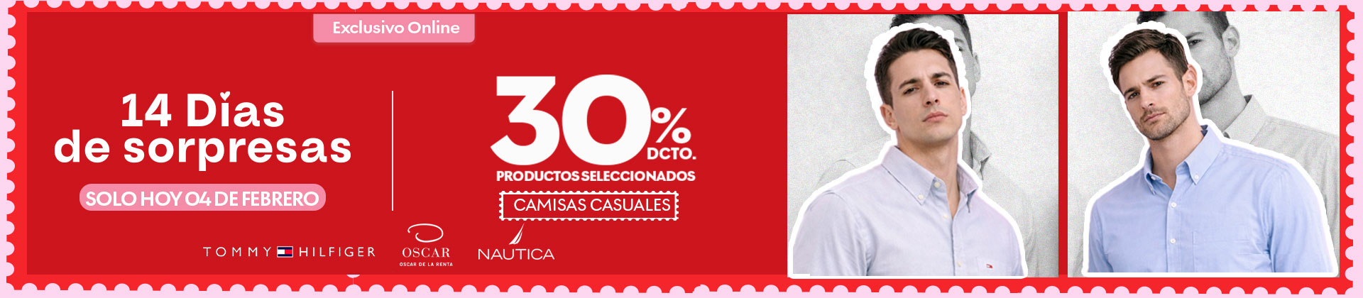 30% de descuento