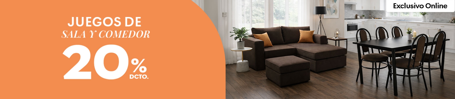 Hasta 20% de descuento en juegos de sala