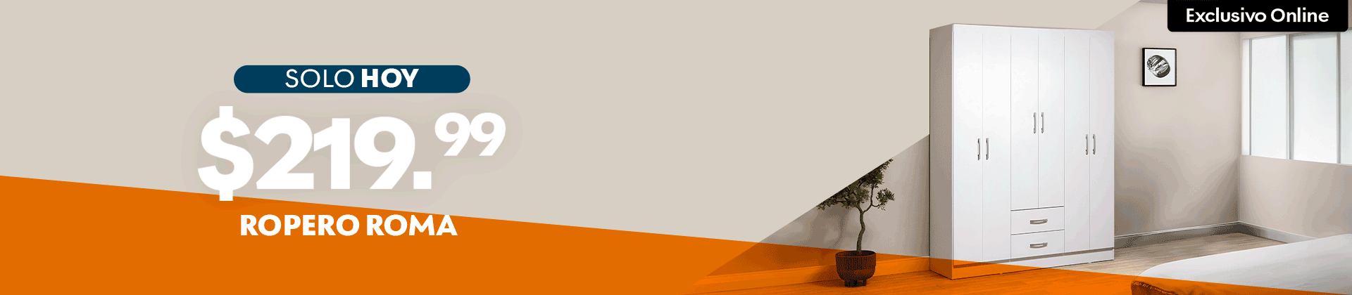 Roperos Roma por solo $219