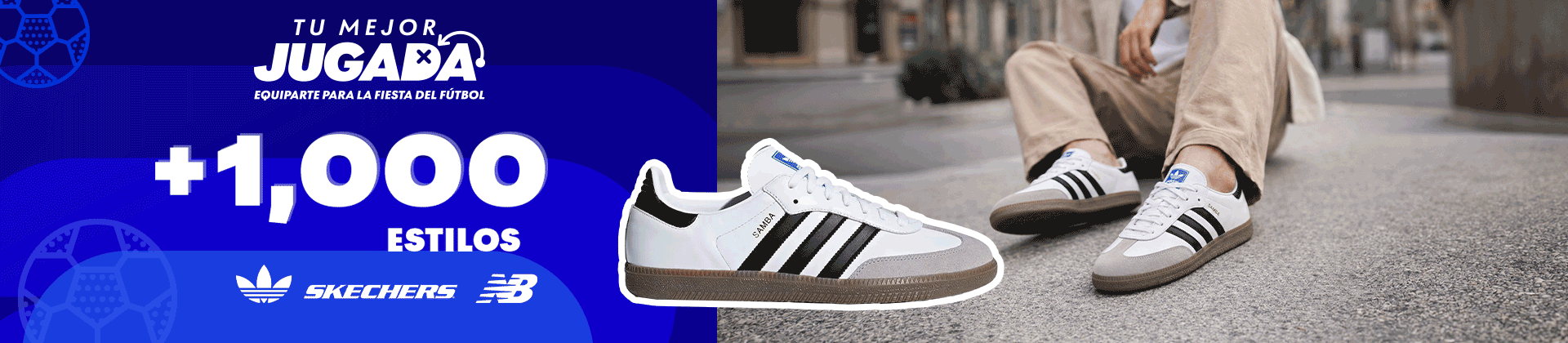 Más de 1,000 estilos en zapatos