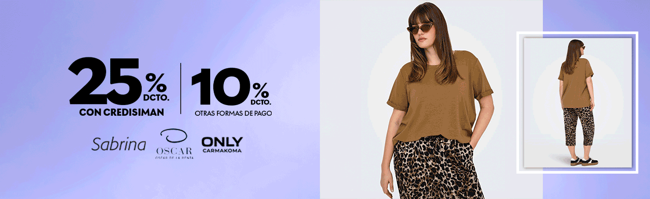 Hasta 25% con la Credisiman