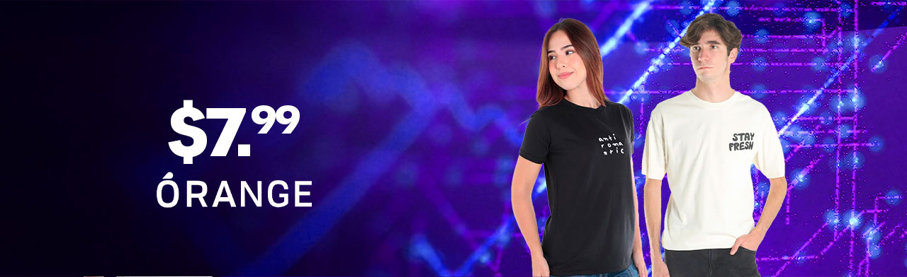 Camisetas Orange