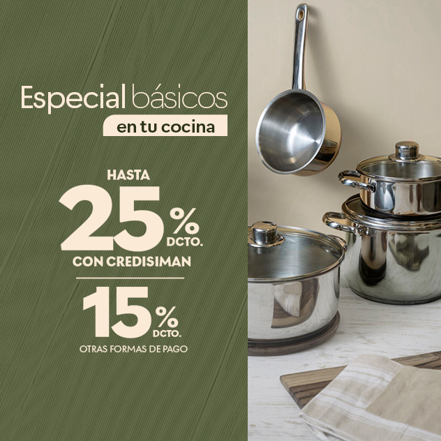 Hasta el 25% de descuento con la Credisiman