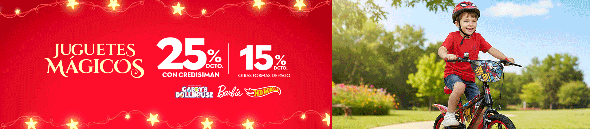 25% de descuento
