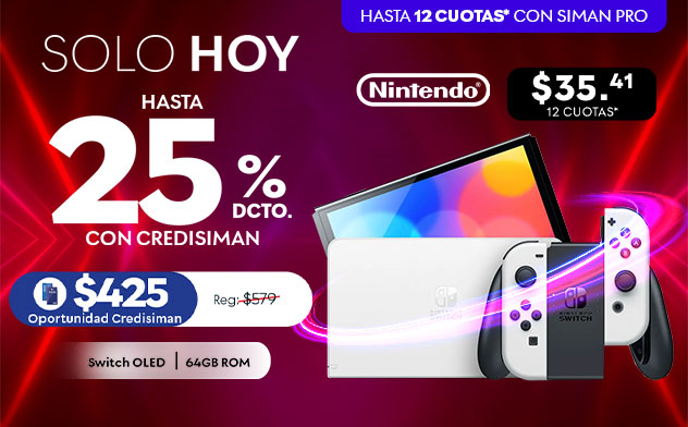25% de descuento con credisiman