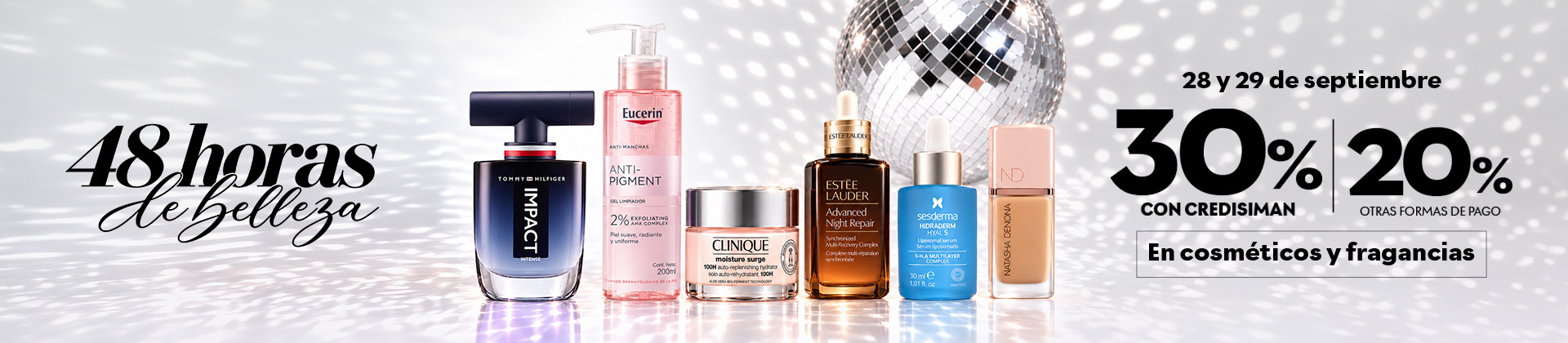 Cosméticos y fragancias 