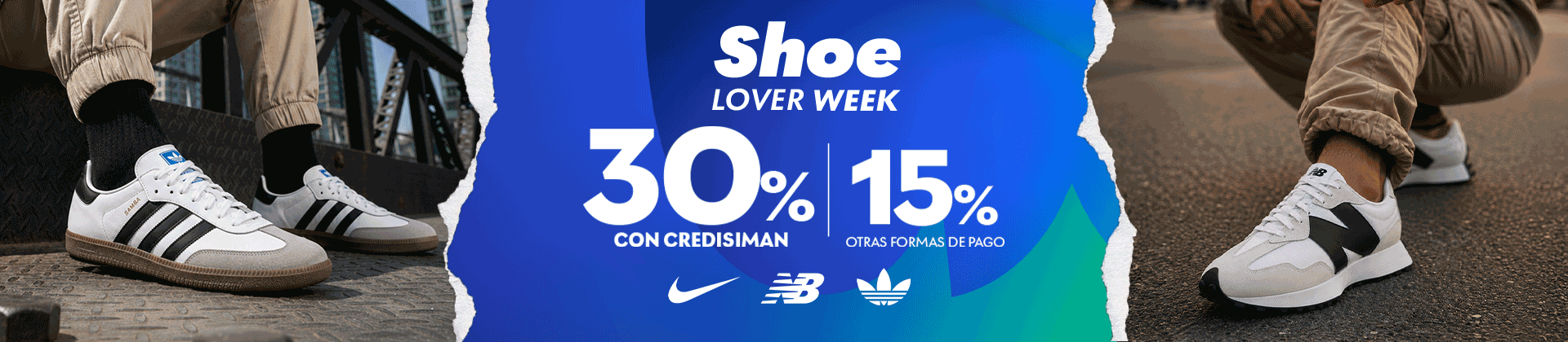 30% de descuento en zapatos