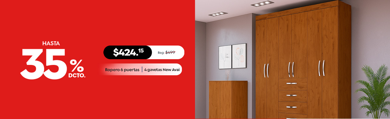 Hasta 35% de descuento