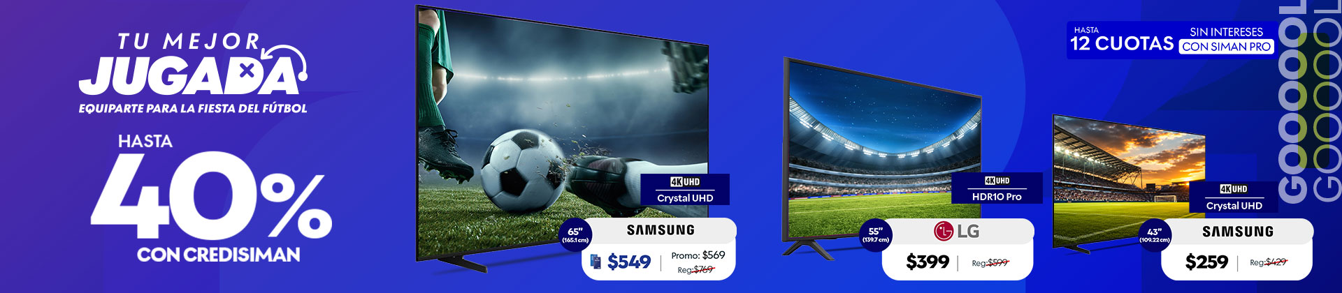 Hasta 40% de descuento