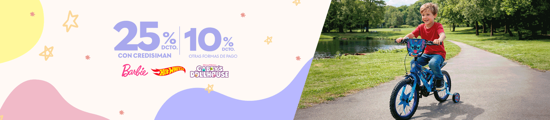 25% de descuento
