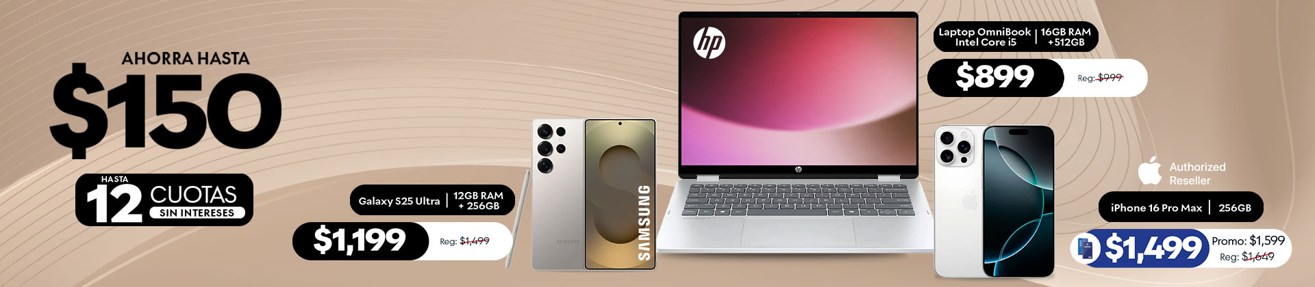 Ahorra hasta $150