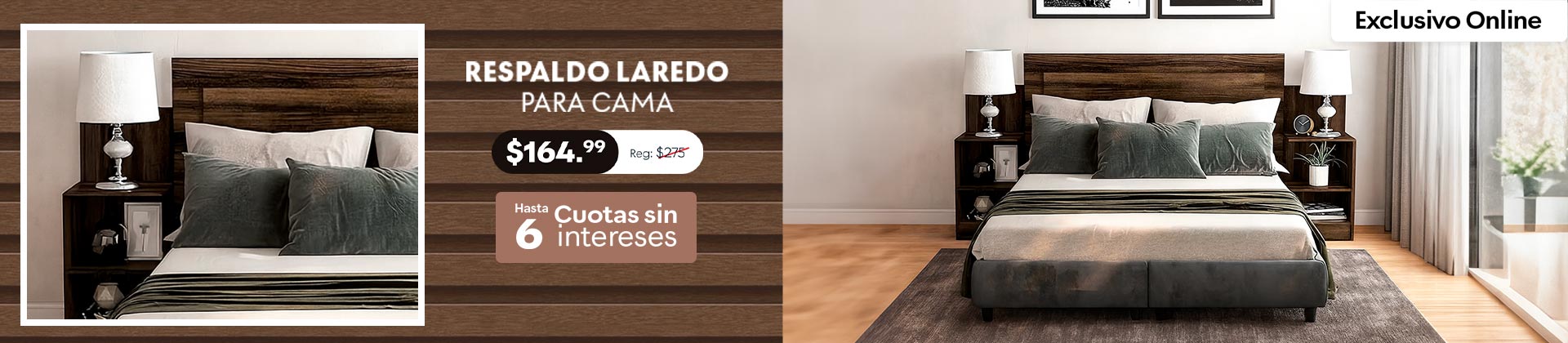 Respaldo para camas