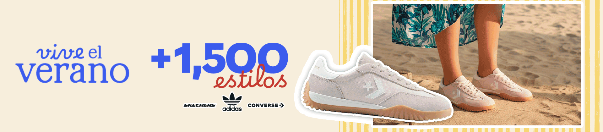 más de 1,500 estilos