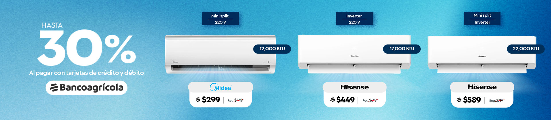 Ventilación con 30% de descuento