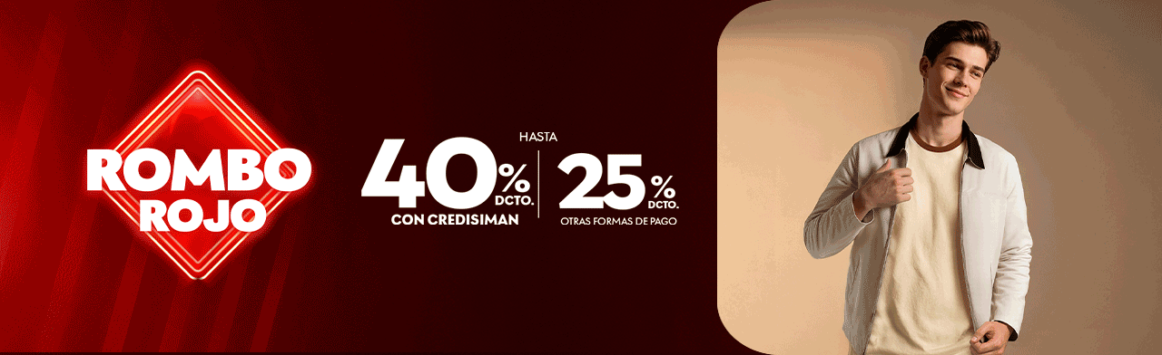 Hasta 40% de descuento