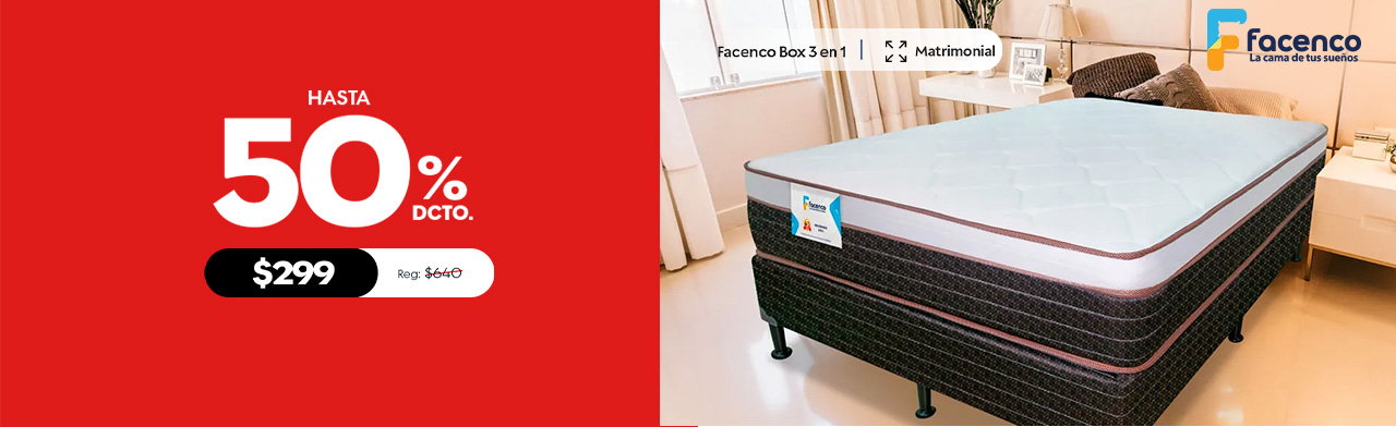 Hasta 50% de descuento